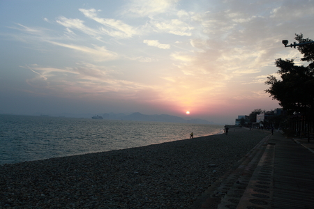 Beach Sunsetの写真素材