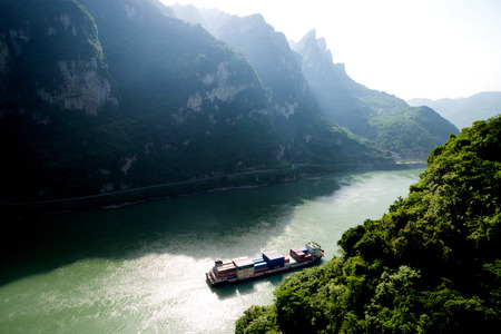 shipping boatのeditorial素材