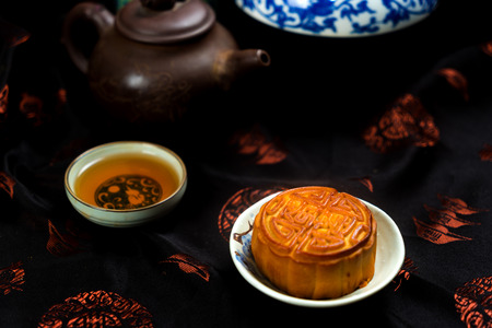 Moon cakesの写真素材