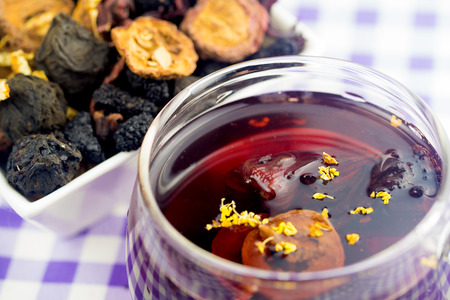 Herbal teaの写真素材