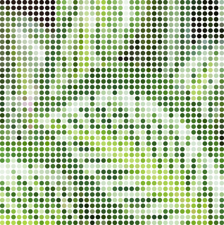 a mosaic of pictures of a tropical plant leafのイラスト素材