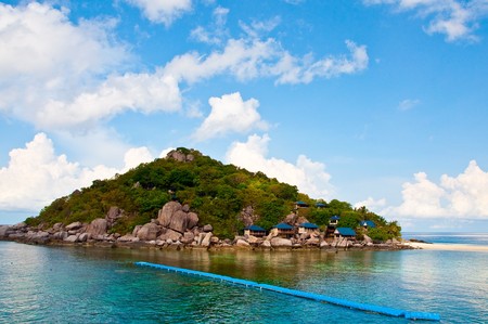 Nangyuan Island of Thailandの写真素材