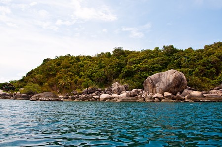 Nangyuan Island of Thailandの写真素材