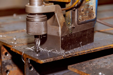 Magnetic drilling machine. HSS rotabroach type cutters magnetic drill hole cutters annular