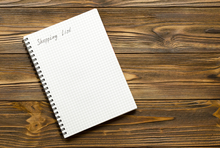 shopping, list, backgroundの写真素材