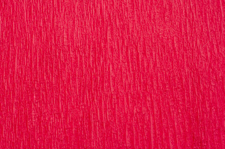 red crepe paper background texturedの写真素材