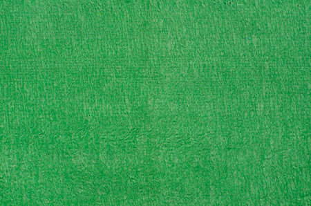 green crepe paper background texturedの写真素材