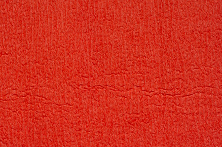 red crepe paper background texturedの写真素材