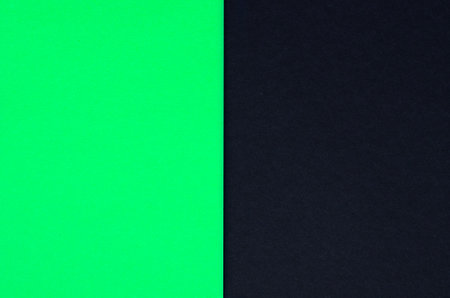 Colored geometric black and green paper texture backgroundの写真素材