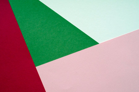 multicolored geometric paper background, copy spaceの写真素材