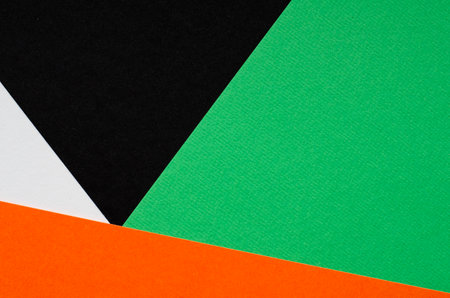 multicolored geometric paper background, copy spaceの写真素材