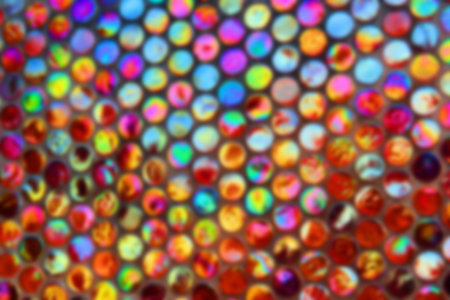 abstract background defocused blurred bright colorful glass balls