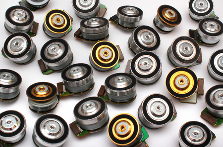 Many small brushless electric motorsの写真素材