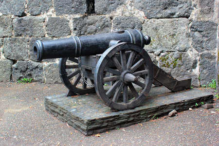model of ancient cannon