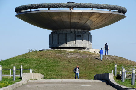Kyiv, Ukraine - September 29, 2017: Memorial complex of the National Museum of the History of Ukraine in the Second World War.のeditorial素材