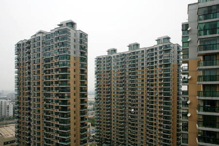 High-rise residential real estateのeditorial素材