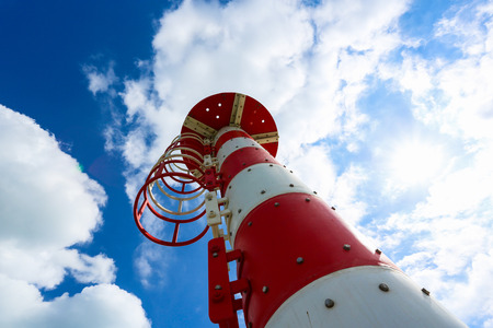 Seaside lighthouseの写真素材
