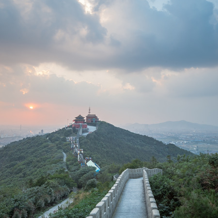 Jiangyin Huaxi Village sceneryの写真素材