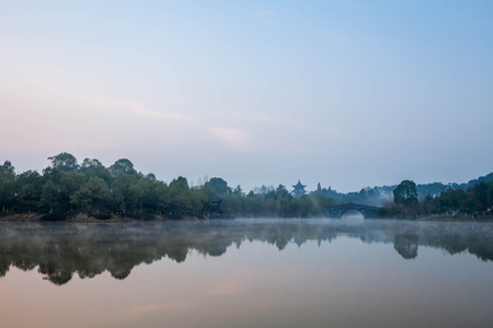 Anhui Bao Garden sceneryの写真素材
