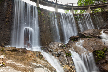 Natural scenery in Tiantangzhai, Anhuiのeditorial素材