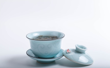 The traditional Chinese tea cultureの写真素材