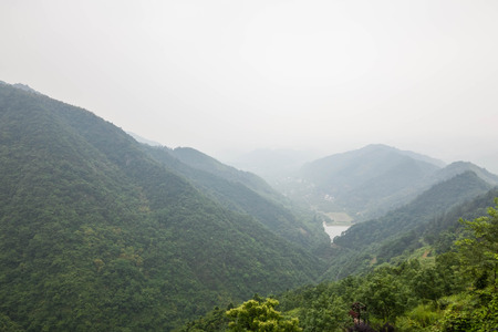 Zhejiang Qingliangfeng Nature mountainの写真素材
