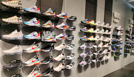 Shoes in a Retail Store