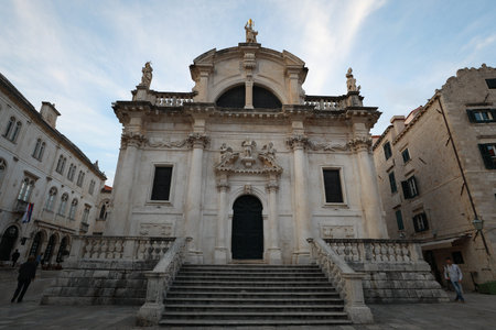 European travel to shoot Dubrovnik in Croatia, which is a world cultural heritageのeditorial素材