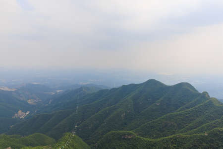 China Beijing Qianling Mountain Summer Day Viewの写真素材