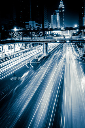 Big city trafficの写真素材