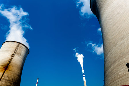 Cooling tower in power plant