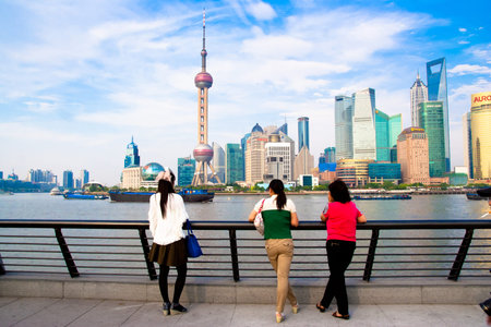 tourist at shanghaiのeditorial素材