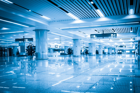 passenger in the subway station in shanghai chinaのeditorial素材