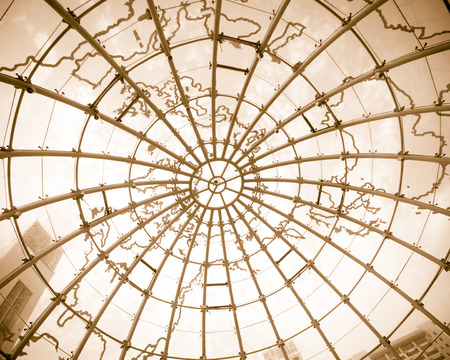 Glass roof of the building, Nanchang, Chinaの写真素材