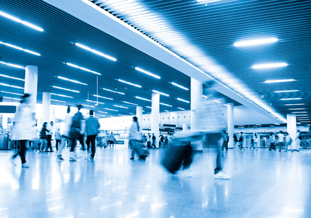 Passenger in the subway station in shanghai china.のeditorial素材