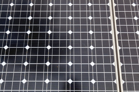 background of Blue solar panels