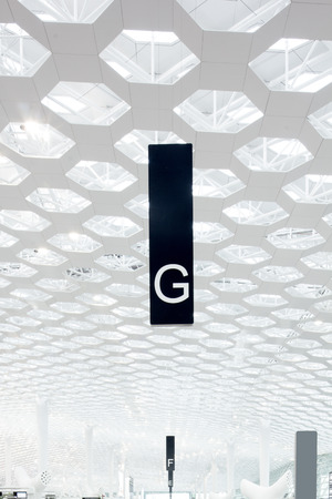 interior of the airportのeditorial素材