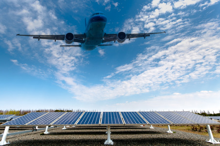 Power plant using renewable solar energyのeditorial素材