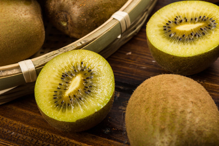 Kiwi fruitの写真素材