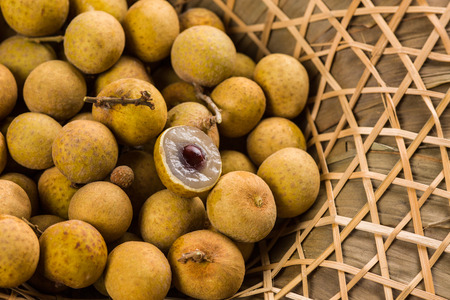 Longan fruitの写真素材