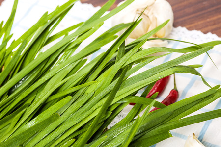 Leek vegetableの写真素材