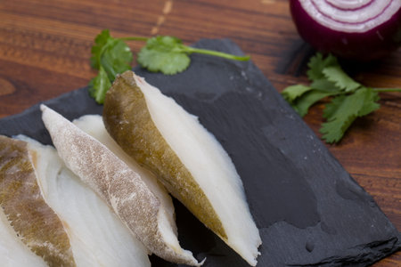 cod fish in slice