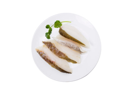 cod fish in slice