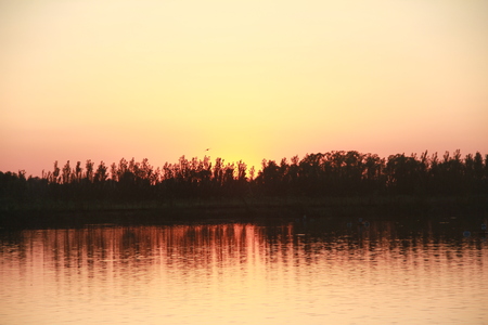 sunsetの写真素材