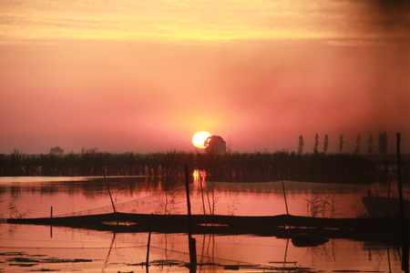 sunsetの写真素材