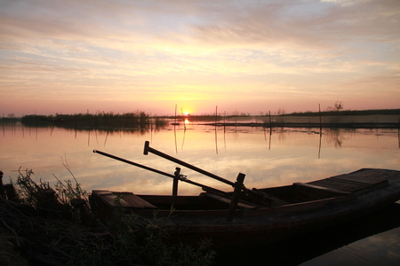 sunsetの写真素材