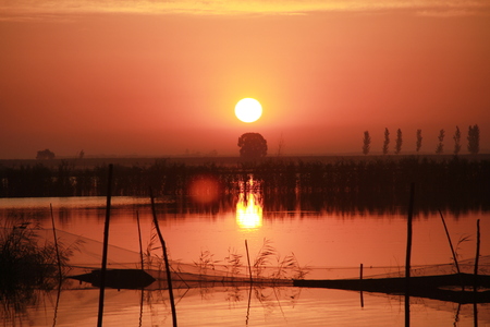 sunsetの写真素材