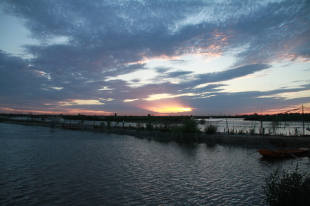 Chaoyang Lakeの写真素材