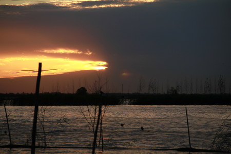 Chaoyang Lakeの写真素材
