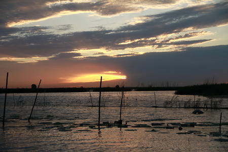 Chaoyang Lakeの写真素材